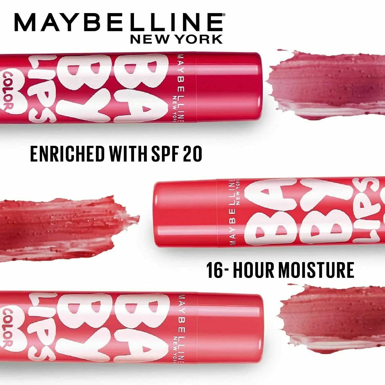 Maybelline New York Baby Lips  - Moisturizing Tinted Lip Balm Berry Crush - My Store