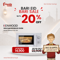 KENWOOD SOLO MICROWAVE OVEN 20 LITRE Model MWM20.000 WH