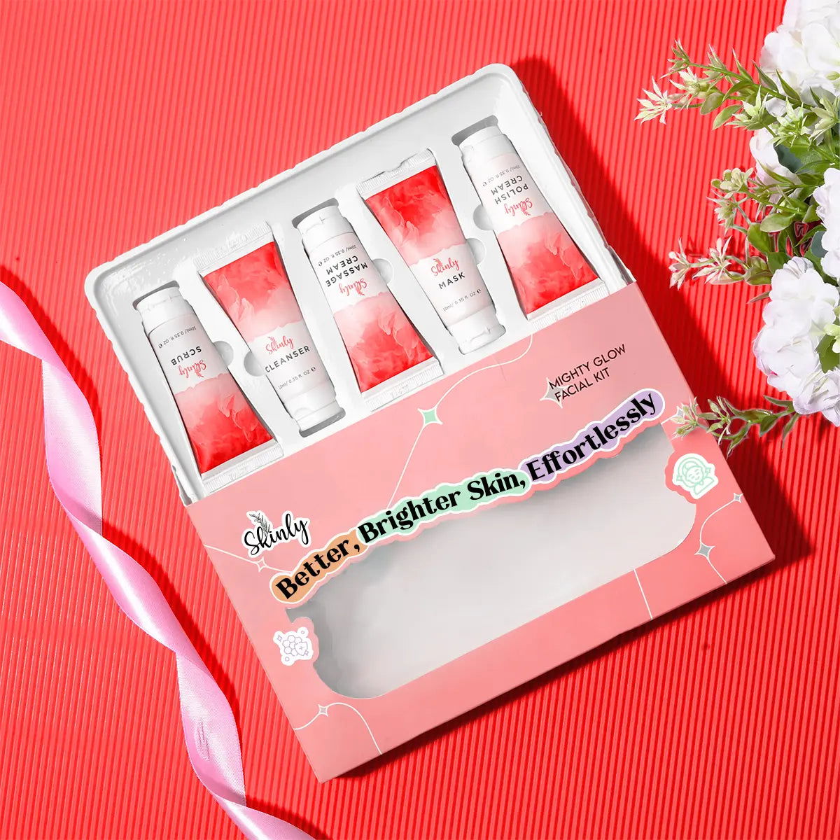 Skinly - Mighty Glow Facial Kit - Mini