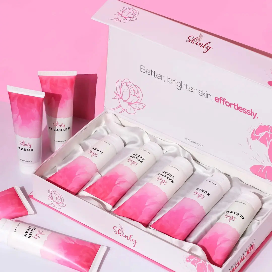 Skinly - Mighty Glow Facial Kit