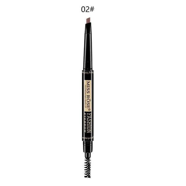 Miss Rose 2In1 Eyebrow Pencil & Brush 02 - My Store