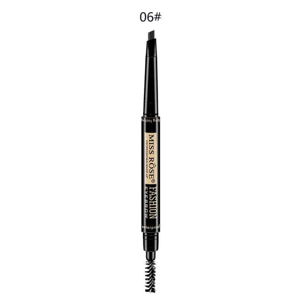 Miss Rose - 2In1 Eyebrow Pencil & Brush - 06 - My Store