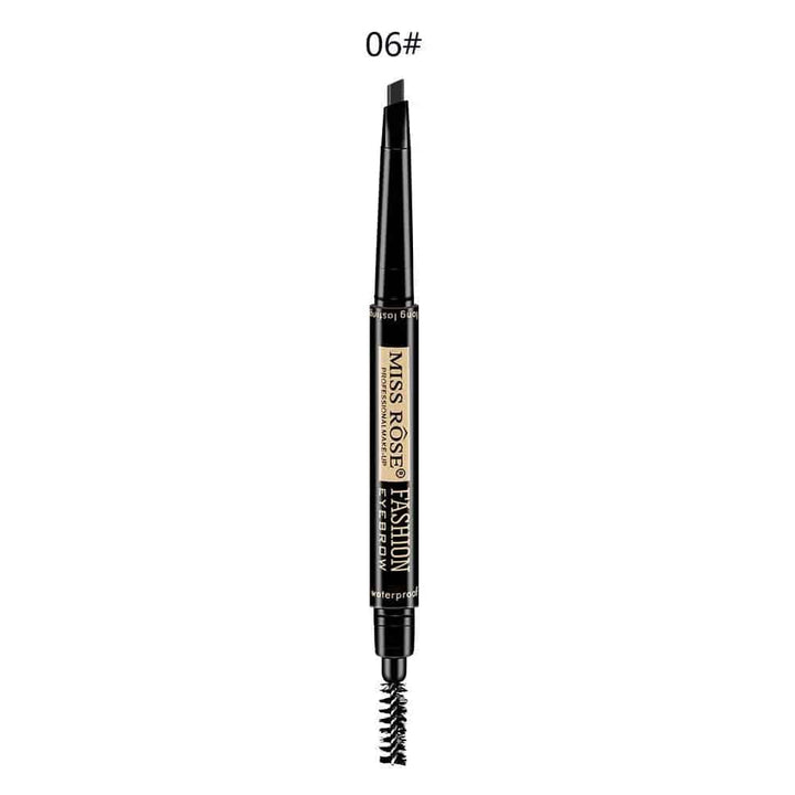 Miss Rose - 2In1 Eyebrow Pencil & Brush - 06 - My Store