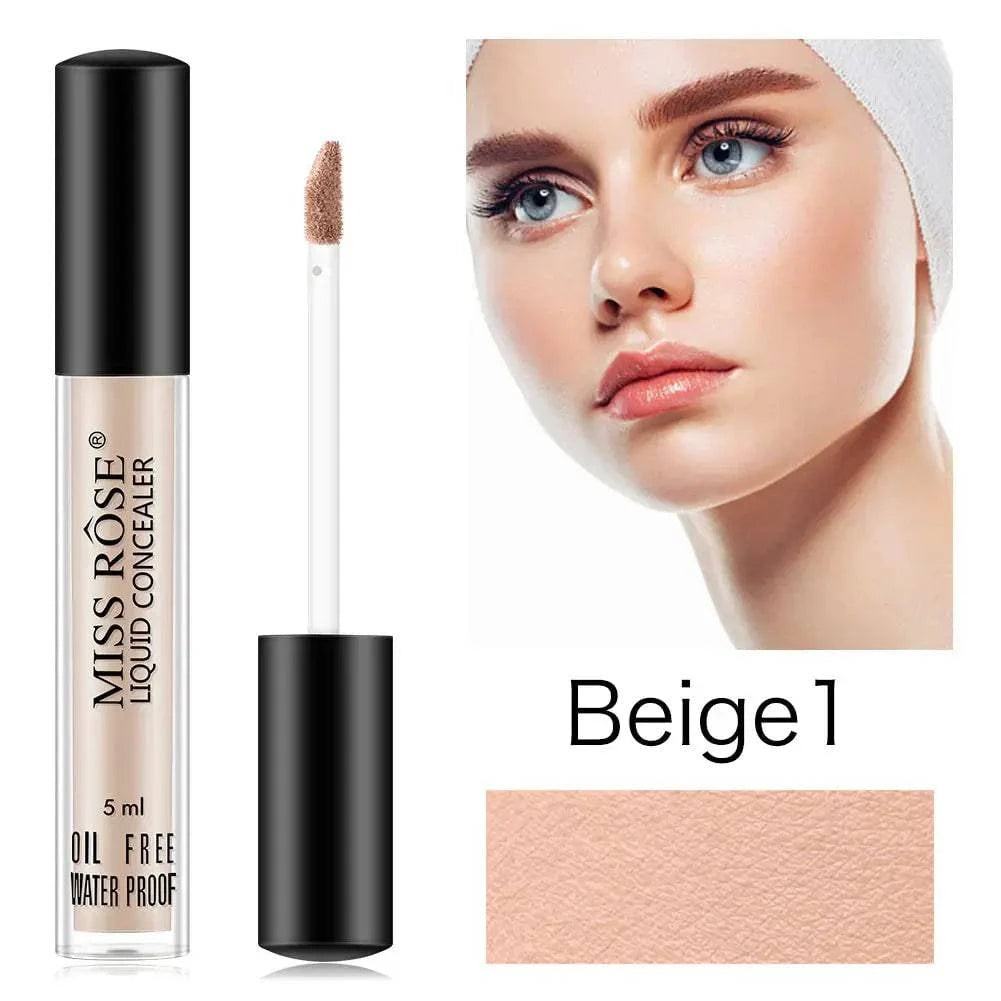 Miss Rose Liquid Concealer Oil Free Beige 1 5Ml - My Store