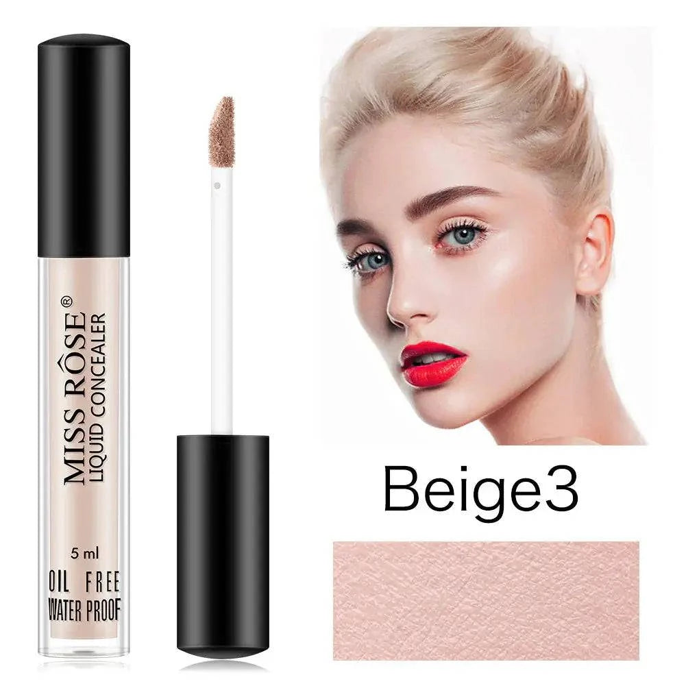 Miss Rose Liquid Concealer Oil Free Beige 3 5Ml - My Store