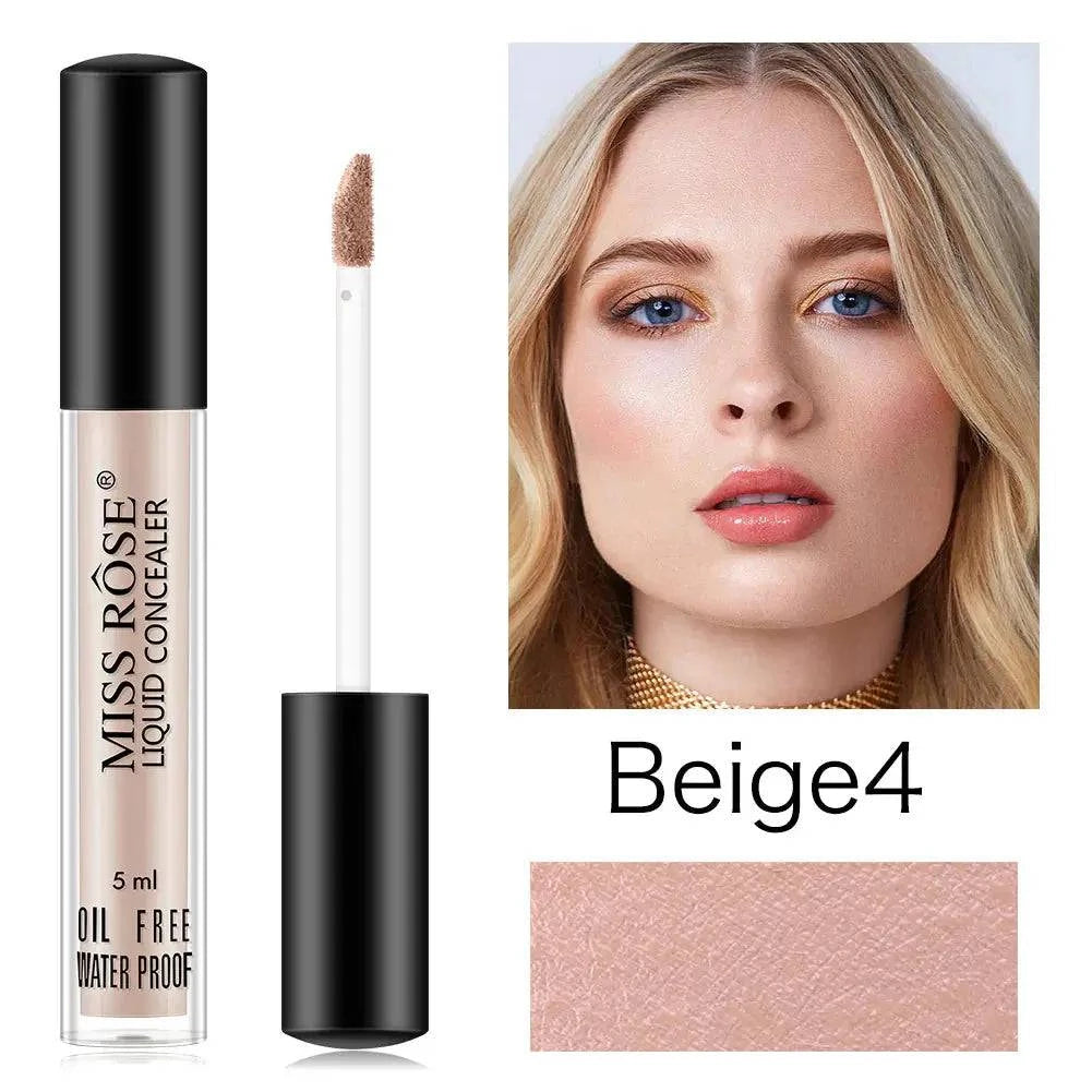 Miss Rose Liquid Concealer Oil Free Beige 4 5Ml - My Store