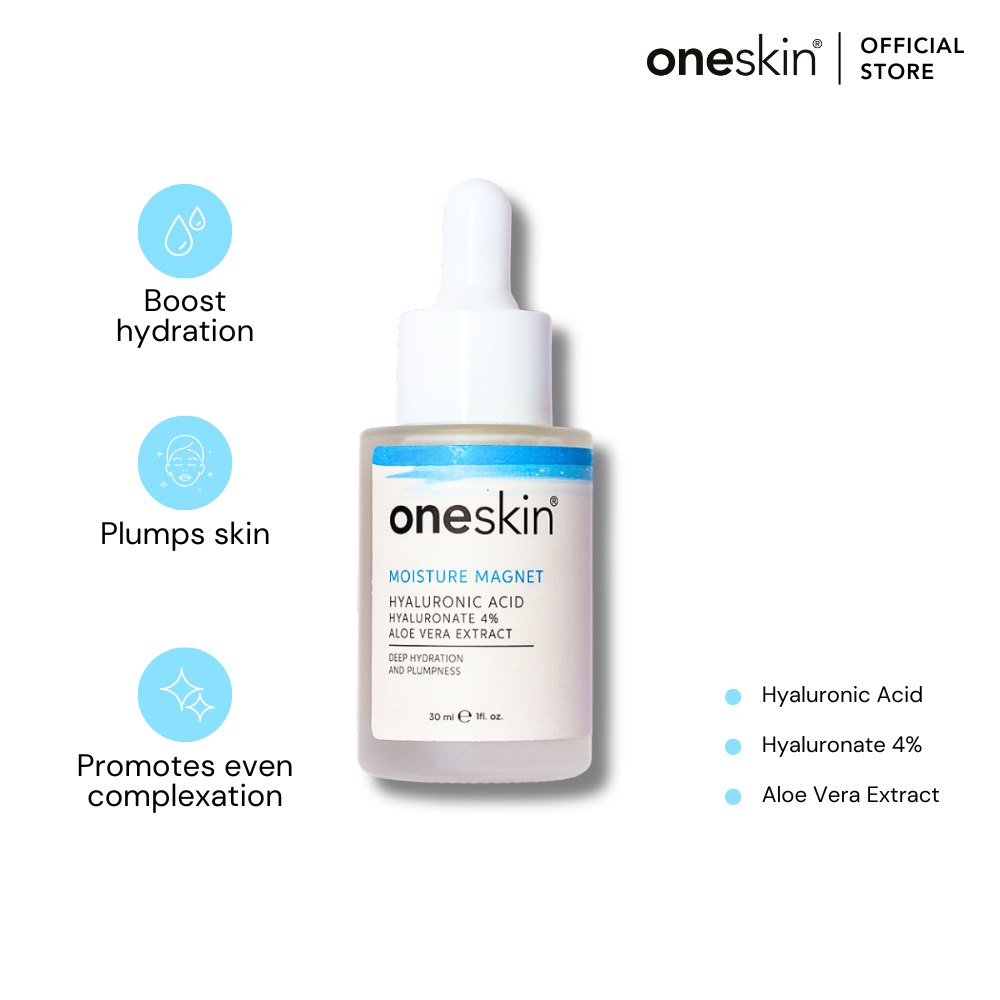 Oneskin - Moisture Magnet - Hyaluronic Acid 4%, Aloe Vera Extract - 30ml