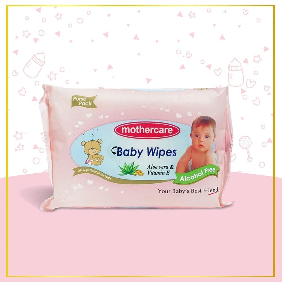 Mothercare - Baby Wipes Purse Pack - Pink