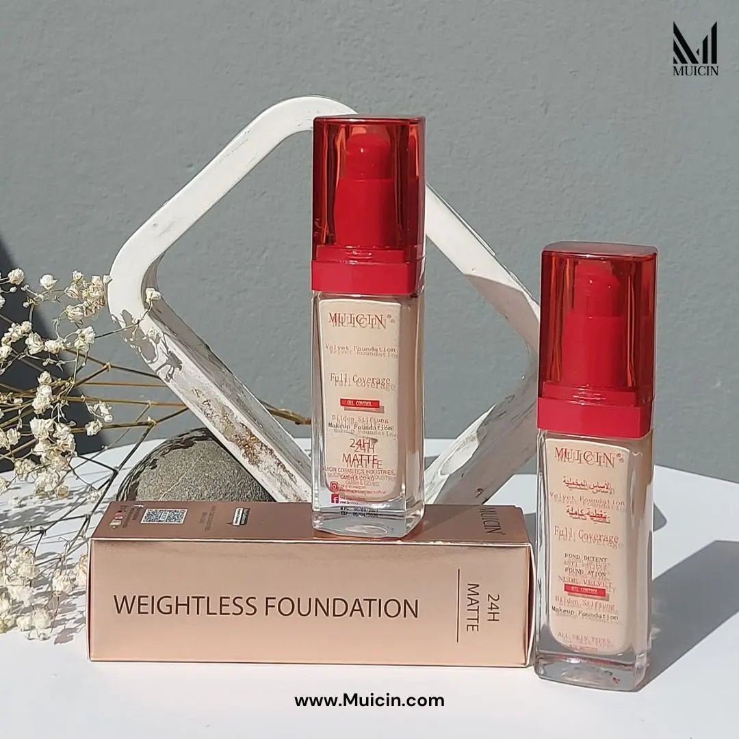 Muicin - Nude Velvet Full Coverage Foundation - 30Ml - My Store