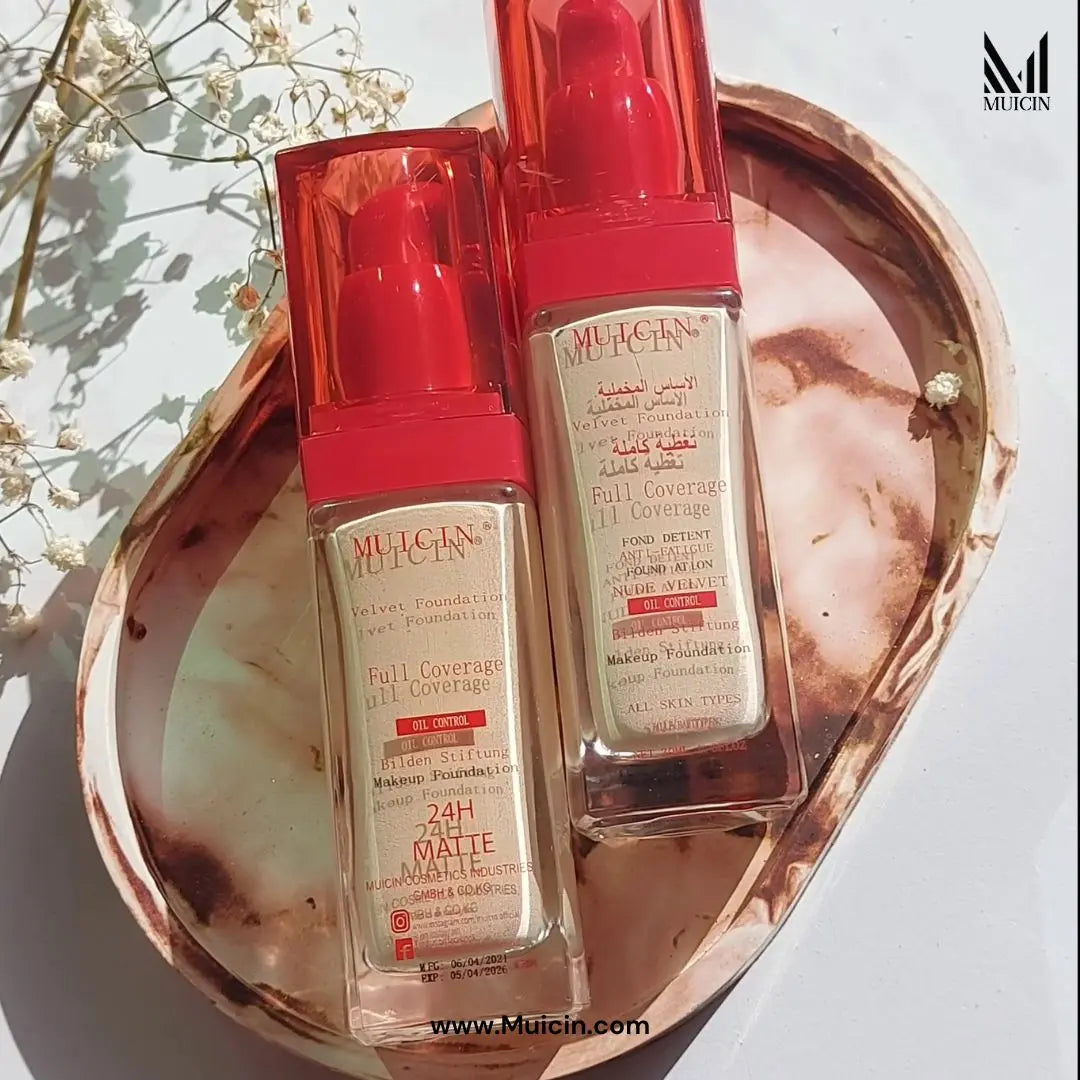 Muicin - Nude Velvet Full Coverage Foundation - 30Ml - My Store