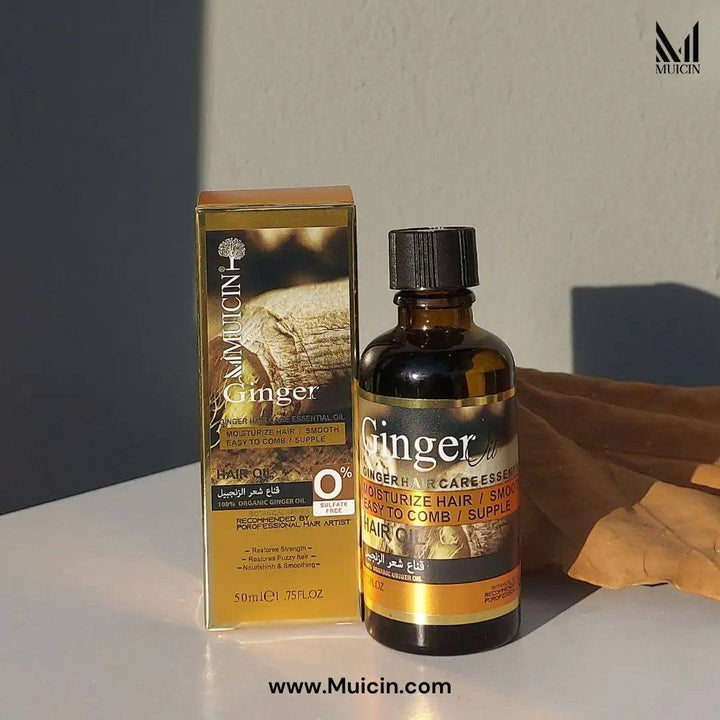 Muicin - Organic Ginger Hair Growth Oil - 50ml - My Store