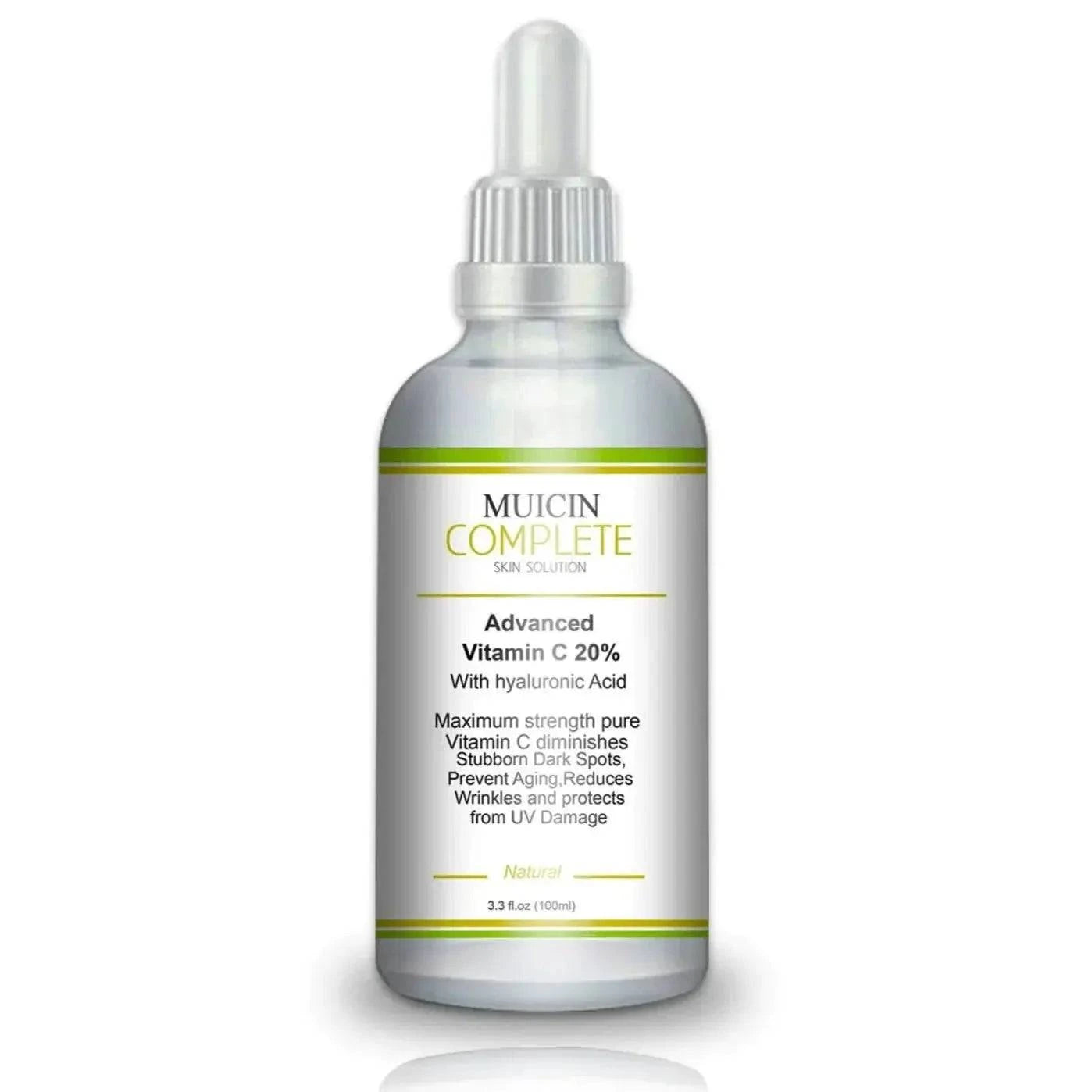 Muicin - Vitamin C + Hyaluronic Acid Complete Skin Solution Serum 30Ml - My Store