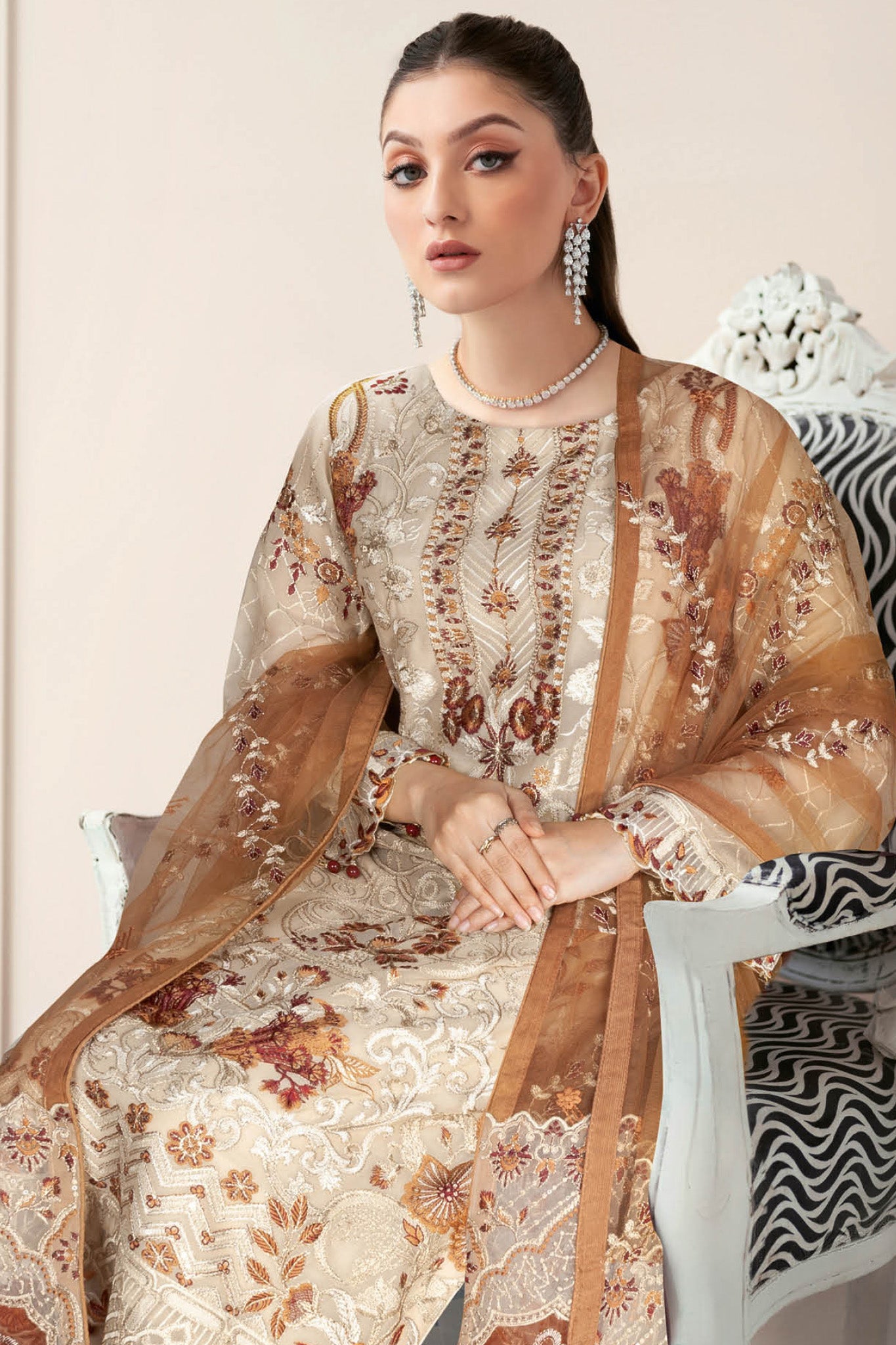 Nayab Ramsha Unstitched 3 Piece Formals Vol-05 Collection'2025-N-503