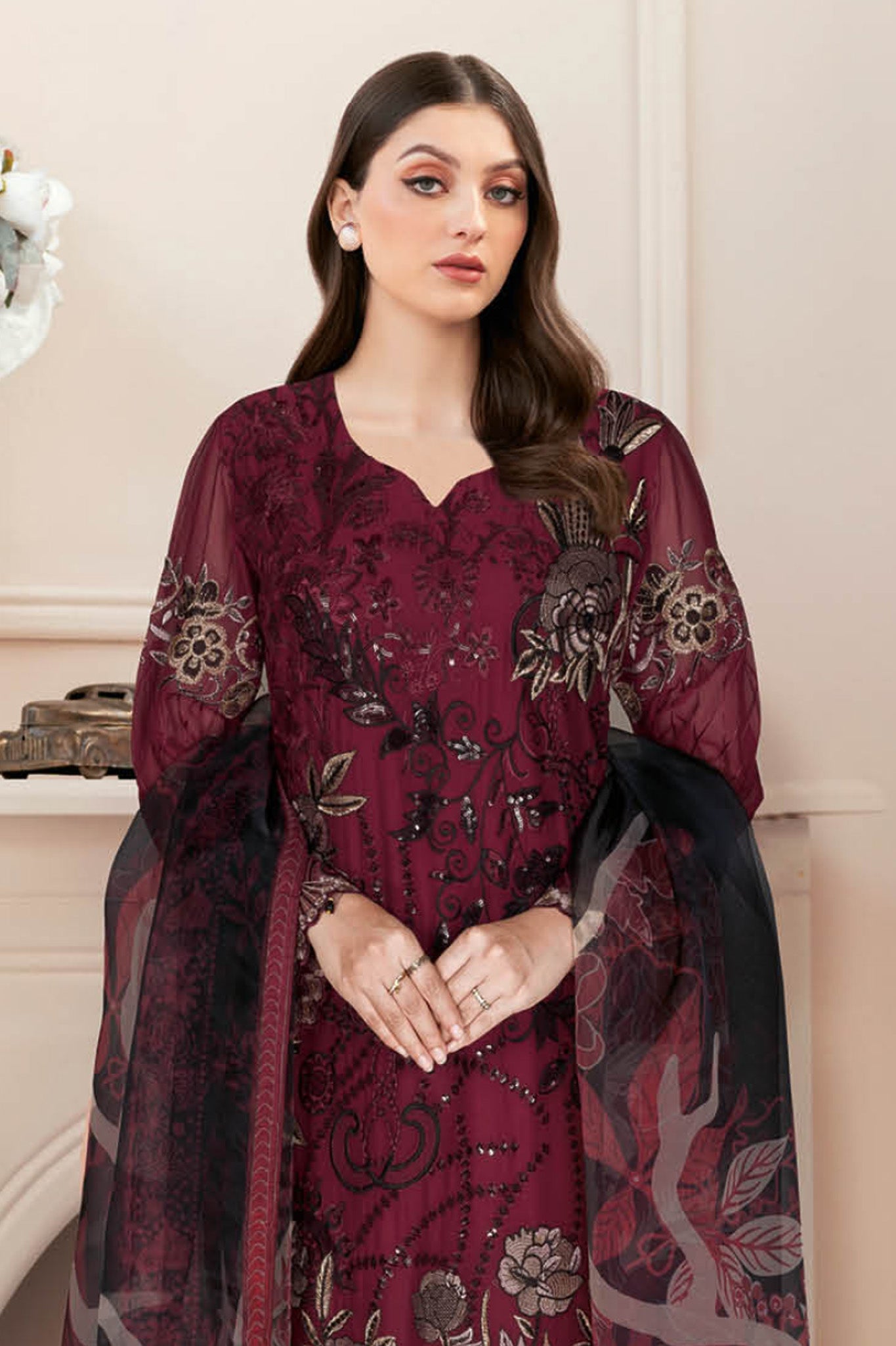 Nayab Ramsha Unstitched 3 Piece Formals Vol-05 Collection'2025-N-505