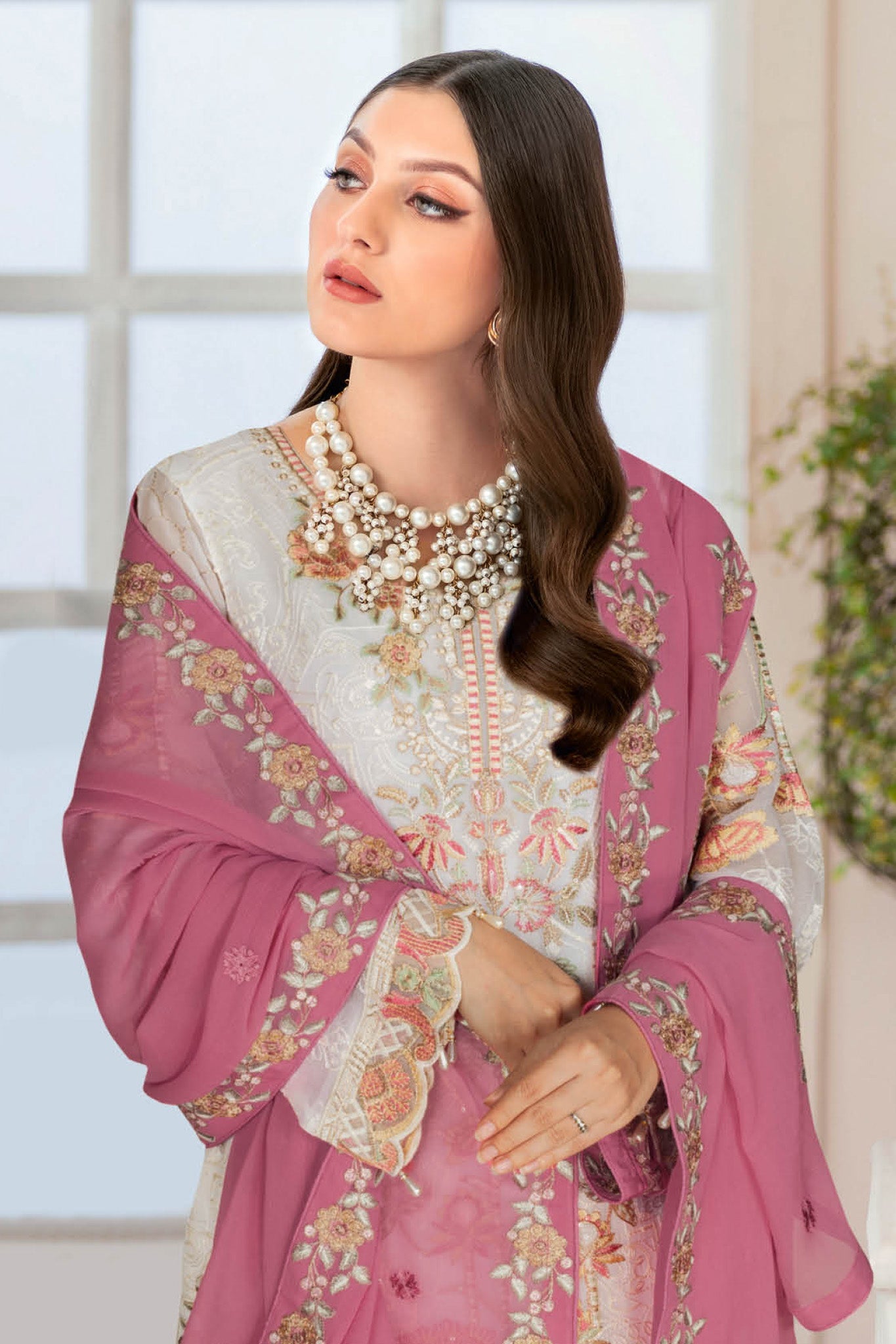 Nayab Ramsha Unstitched 3 Piece Formals Vol-05 Collection'2025-N-506