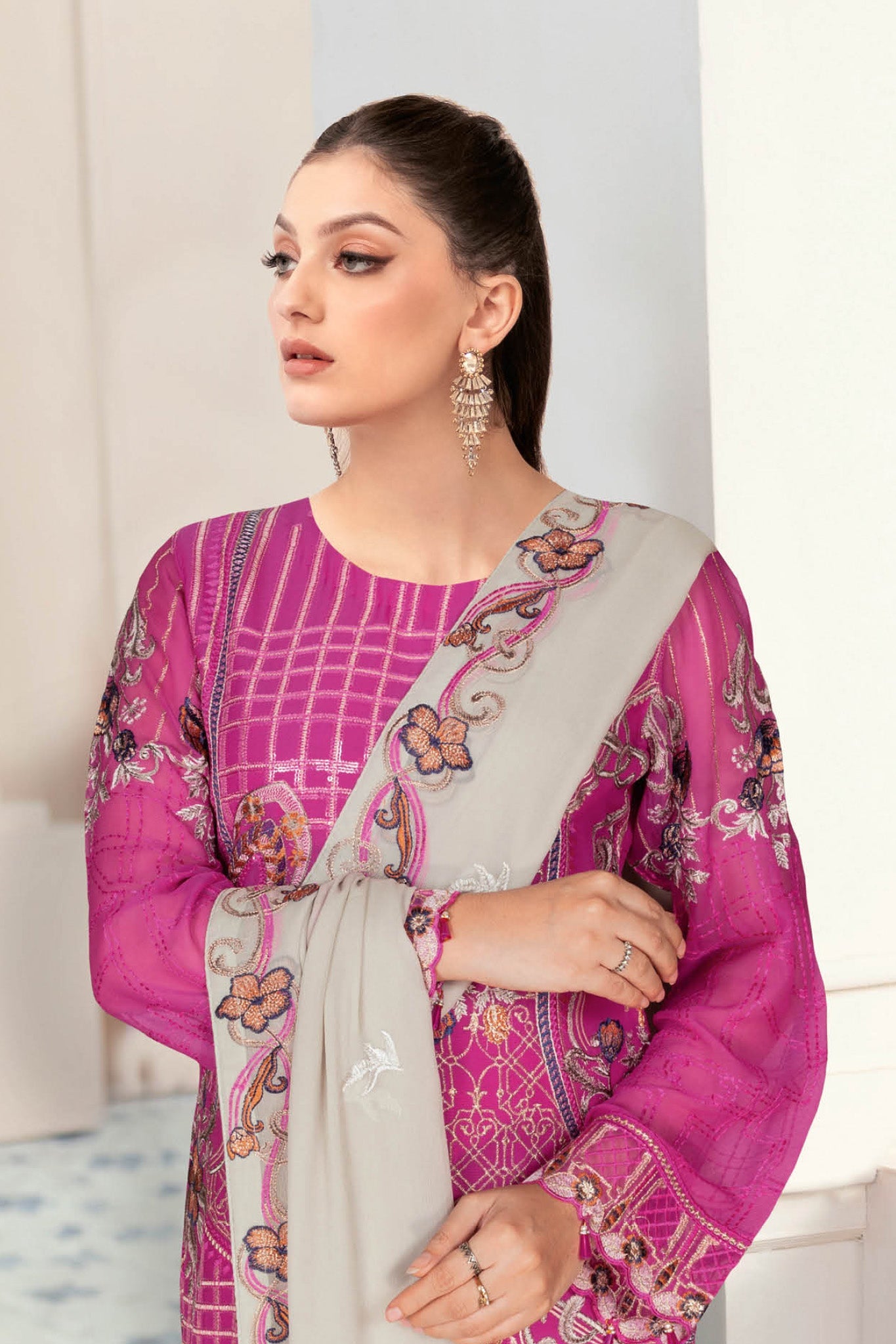Nayab Ramsha Unstitched 3 Piece Formals Vol-05 Collection'2025-N-509