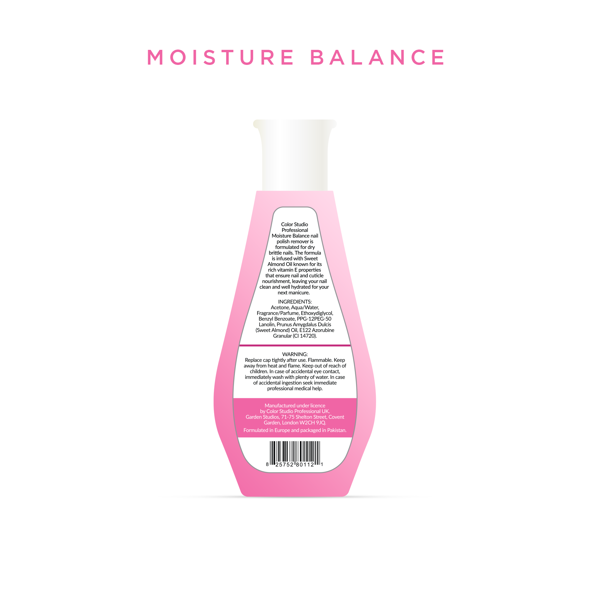 Color Studio - Moisture Balance Nail Polish Remover