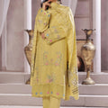 Dressline Semi Stitched 3 Pcs Emb Viscose Zari Collection