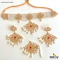 Zeesy Sunflower Necklace-0545