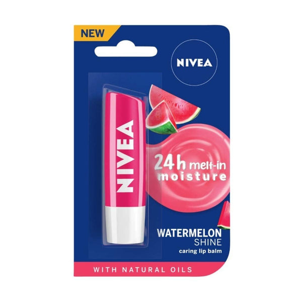 Nivea Lip Balm Watermelon Shine 4.8G - My Store
