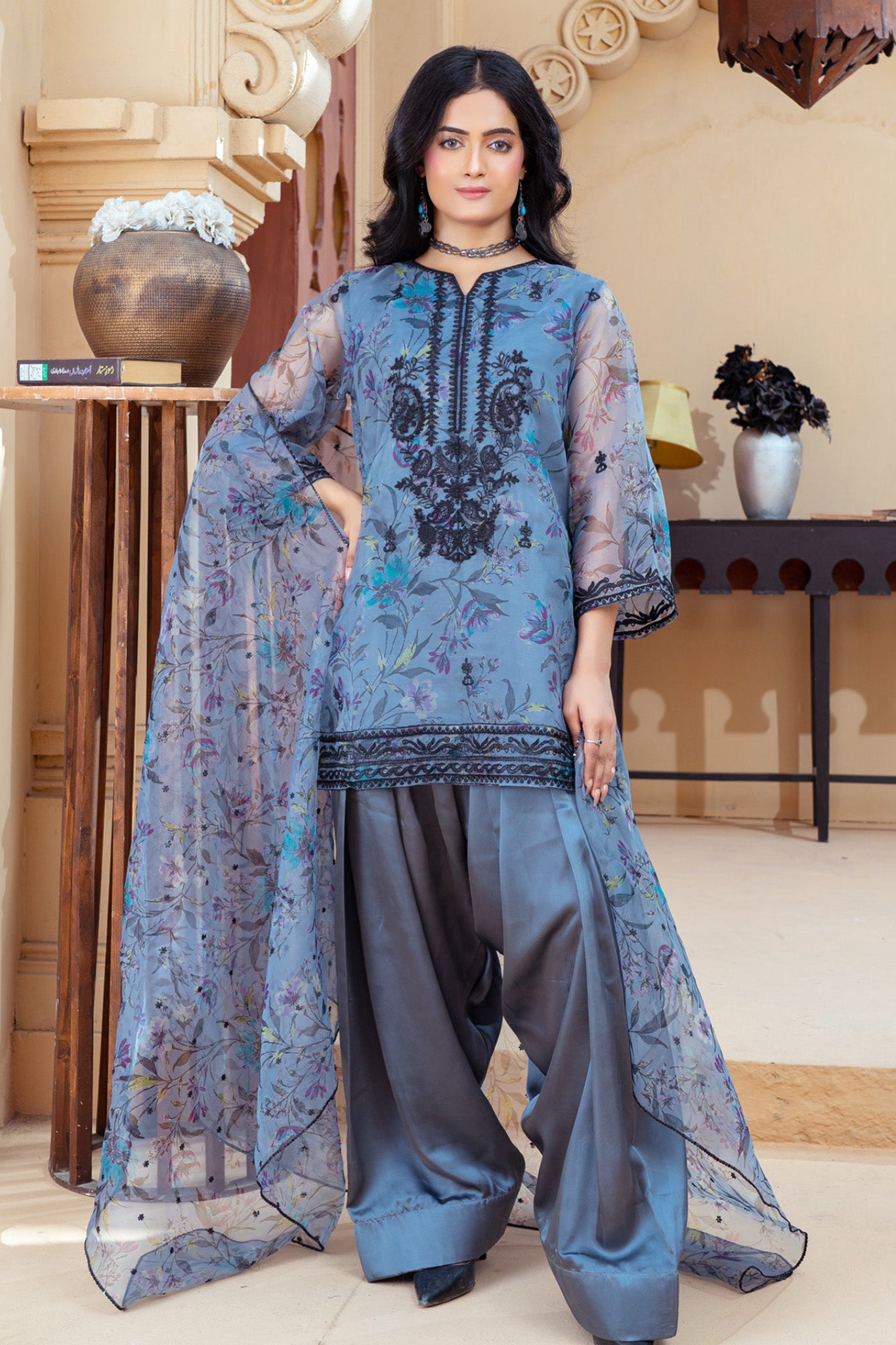 Mera Farshi Jora By Noorma Kaamal Stitched 3 Piece Exc Eid Vol-02 Collection'2025-NK-FS-09