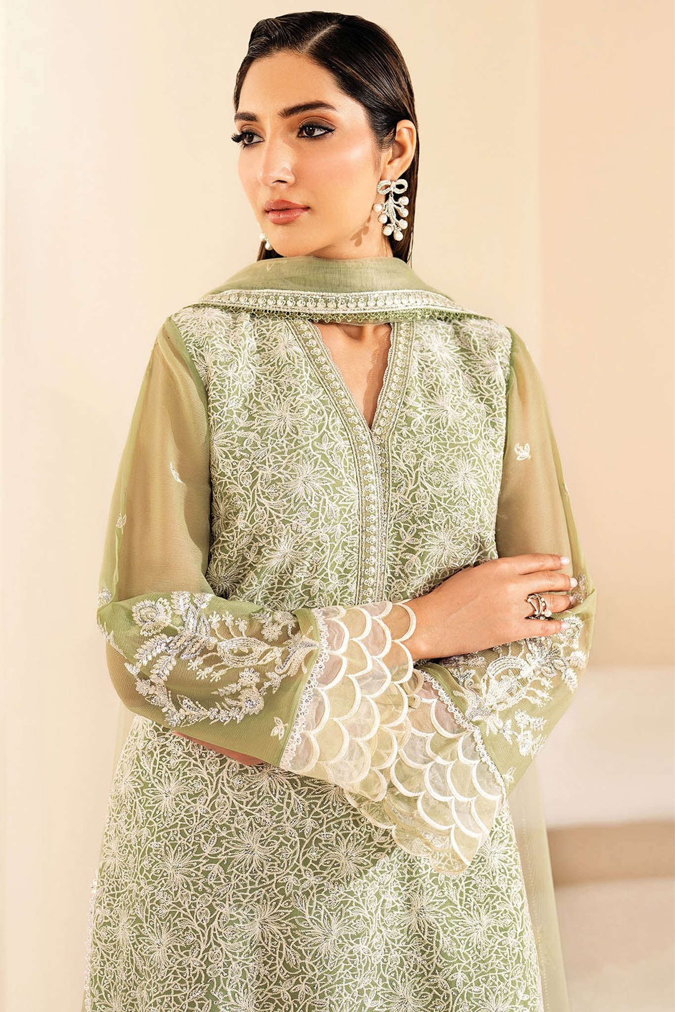 Xenia Unstitched 3 Piece Luxury Formals Vol-02 Collection'2025-Nora