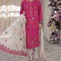 Nayab Printkari By HZ Unstitched 3 Piece Emb Lawn Vol-02 Collection-NPE-15