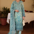 Maya By Nureh Unstitched 3 Piece Emb And Printed Swiss Lawn Suit-NS-160