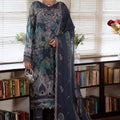 Maya By Nureh Unstitched 3 Piece Emb And Printed Swiss Lawn Suit-NS-162