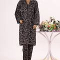 Bin Saeed Stitched 2 Piece Exclusive Printed Cotton Collection'2025-NSM-2501-Black