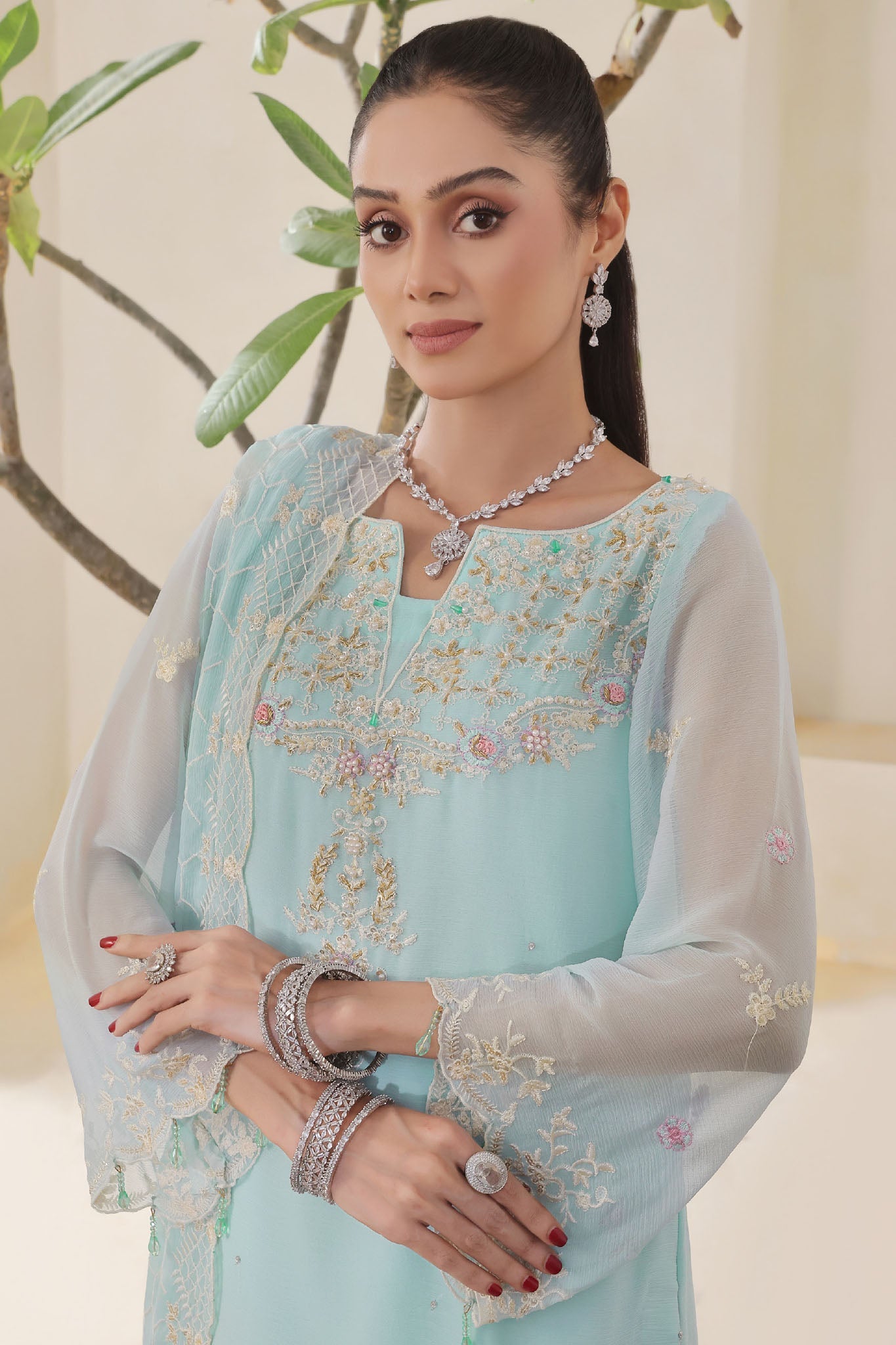 Nurin By Soghat Unstitched 3 Piece Luxury Chiffon Collection'2025-NURIN-02