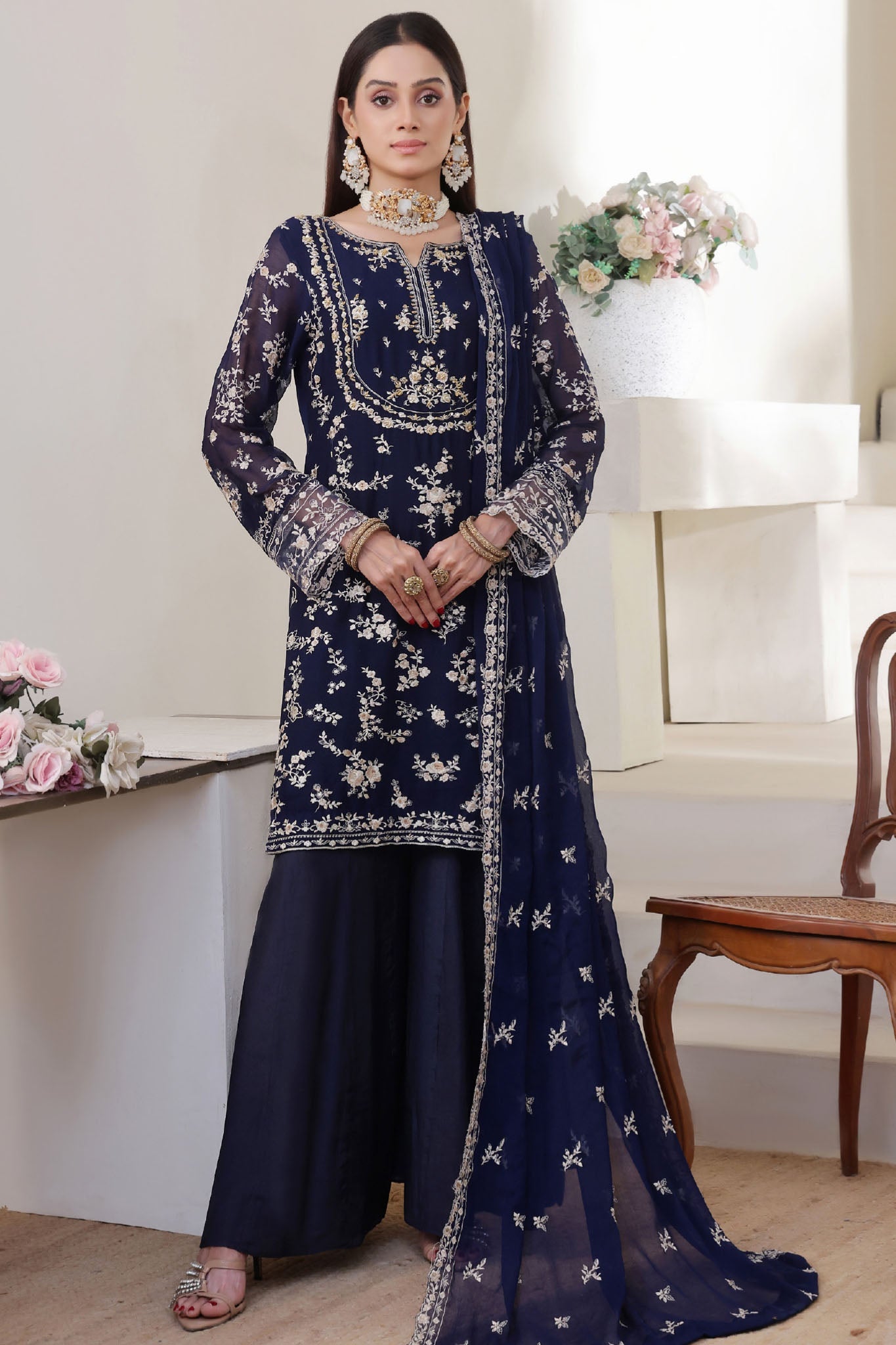 Nurin By Soghat Unstitched 3 Piece Luxury Chiffon Collection'2025-NURIN-07