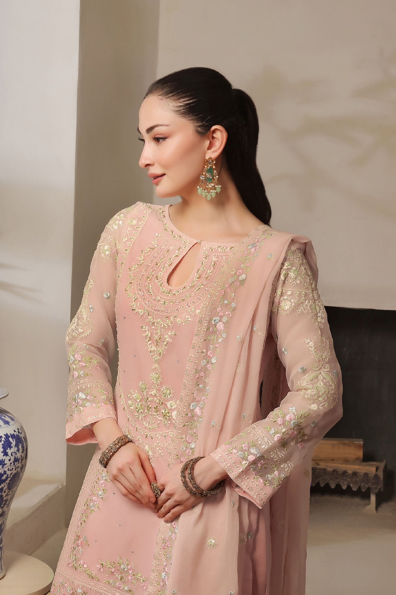 Nurin By Soghat Unstitched 3 Piece Luxury Chiffon Collection'2025-NURIN-09