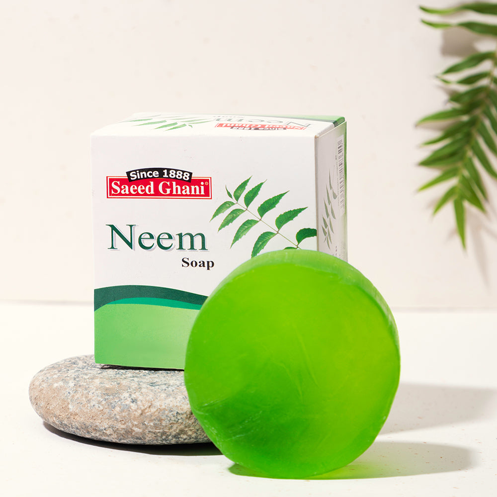 Saeed Ghani - Anti Acne 100% Pure Neem Handmade Soap 90G