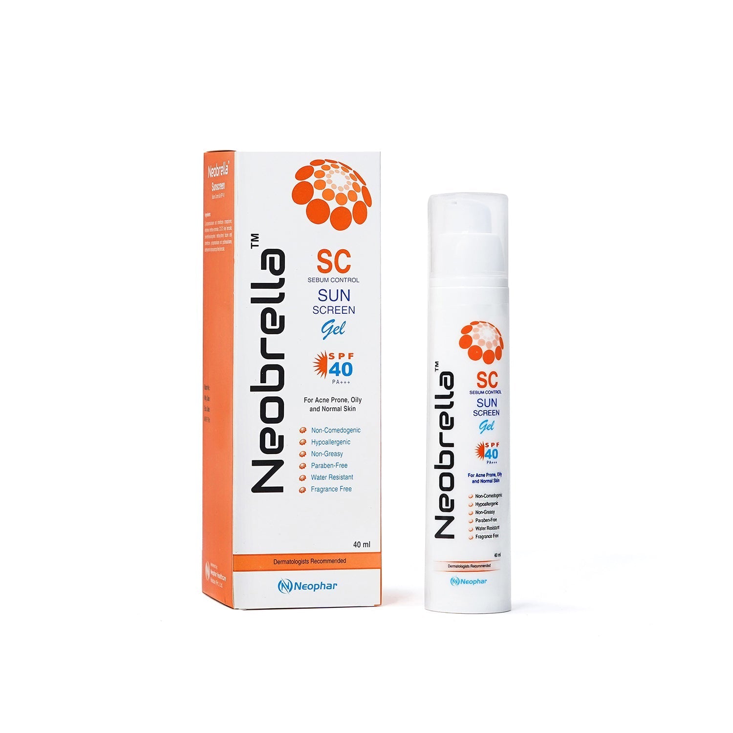 Neophar - Neobrella SC Sebum control gel SPF 40 and PA +++