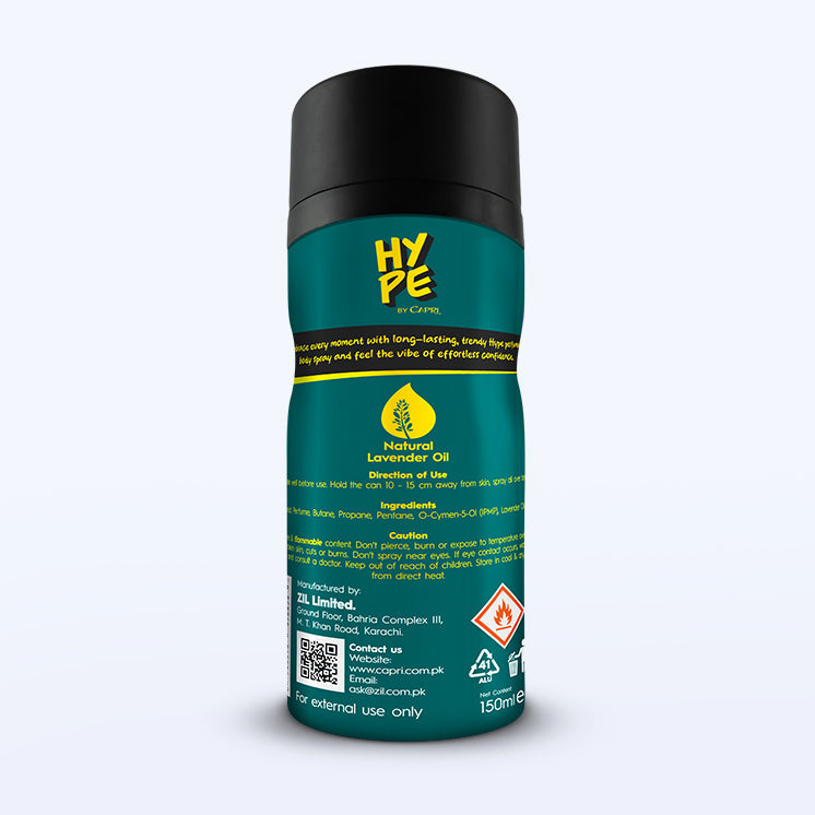 Hype - Men Body Spray - Neon Night