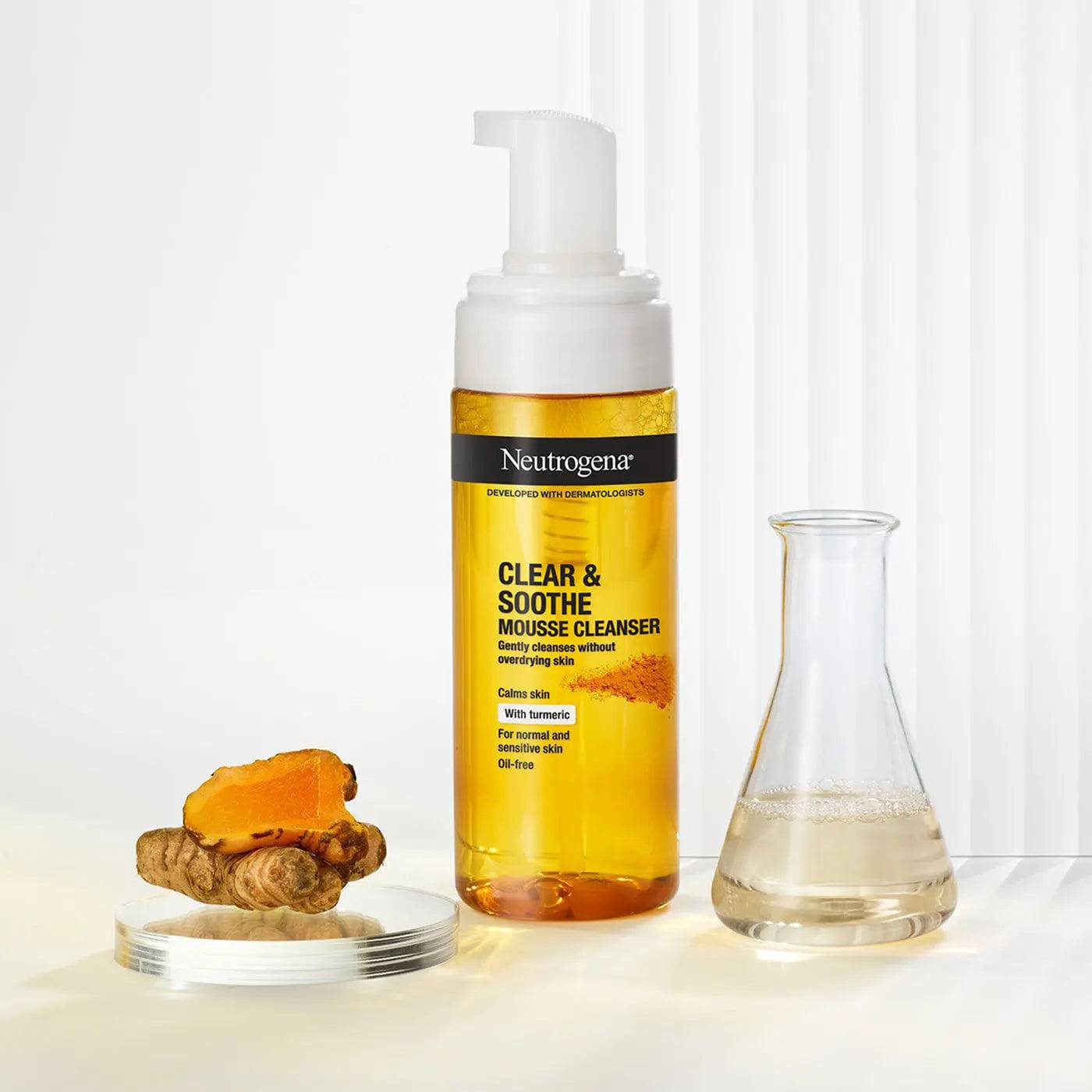 Neutrogena Soothing Clear Mousse Cleanser 150Ml - My Store