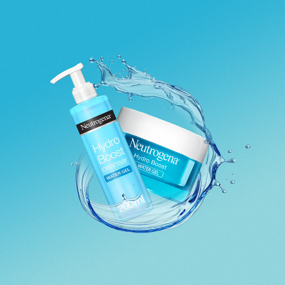Bundle - Neutrogena Hydro Boost Water Gel + Hydro Boost Cleanser