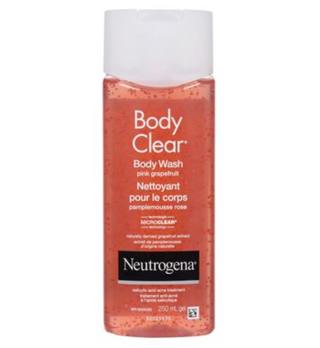 Neutrogena Body Clear® Body Wash for Acne - Pink Grapefruit