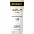 Neutrogena Sheer Zinc Mineral Sunscreen Broad Spectrum SPF50 88ml