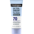 Neutrogena Ultra Sheer Dry Touch Sunscreen SPF 70