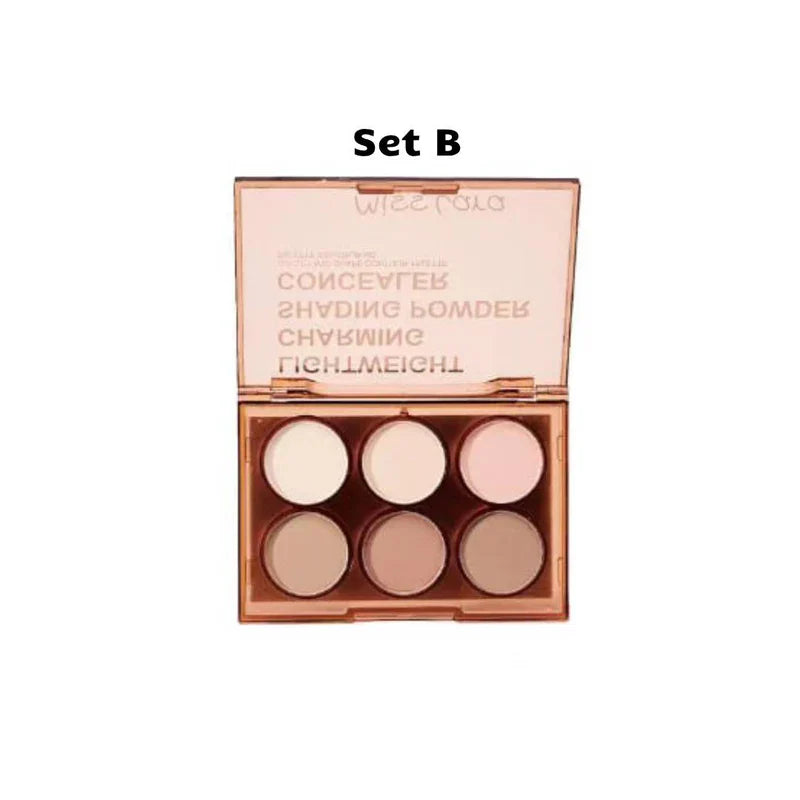 Miss Lara  6 Charming Shading Concealer Palette Ms64