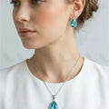 Zeesy Nova Pendant Set