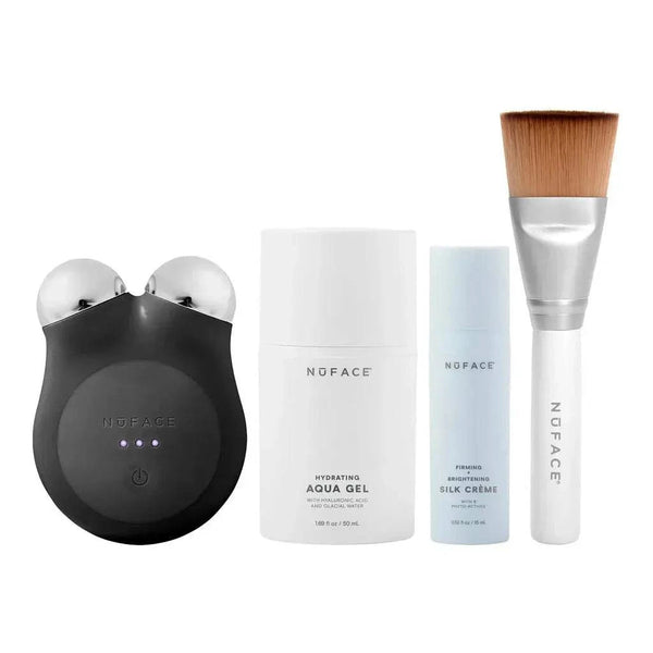 NuFace - Nuface Mini+ Starter Kit - Midnight Black - My Store
