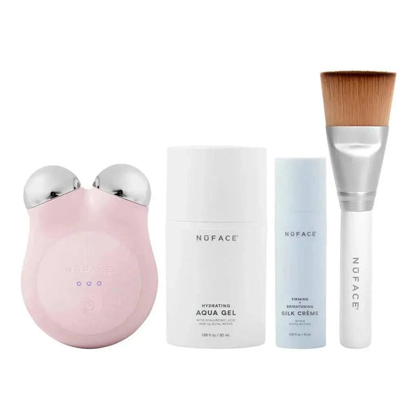 NuFace - Nuface® Mini+ Starter Kit - Sandy Rose New - My Store