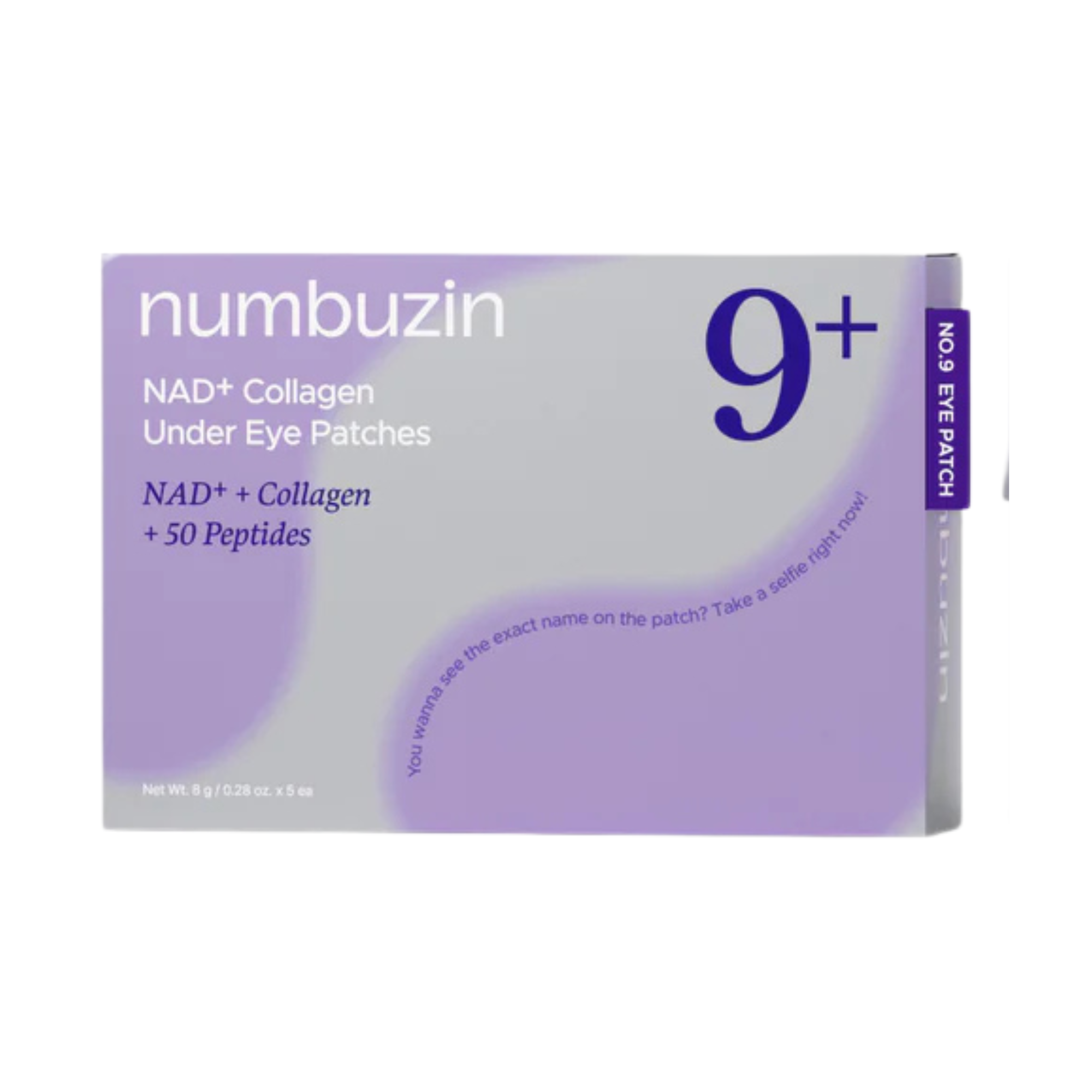 Numbuzin No.9 NMN + Collagen + 50 Peptides Under Eye Patches