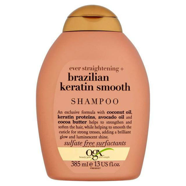 OGX Ever Straightening + Brazilian Keratin Smooth Shampoo 385Ml - My Store