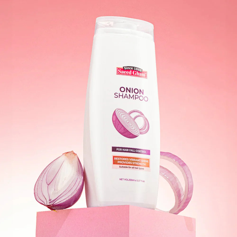 Saeed Ghani - Anti Hairfall Onion Shampoo