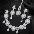 Zeesy Oleander Necklace Set