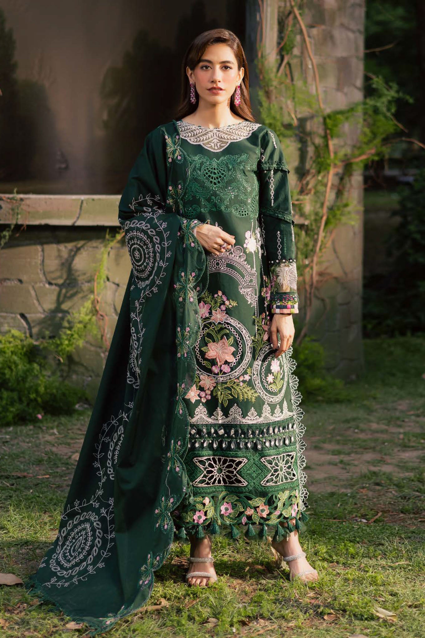 Enchanted Tales By Parishay Unstitched 3 Piece Luxury Lawn Collection'2025-P-ET-10